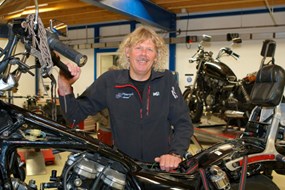 Ruud van Gorp van Motorcycle Support Nederland uit Goirle
