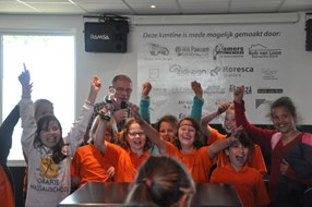 De Meisjes van de Oranje Nassauschool uit Geldermalsen werden regiokampioen