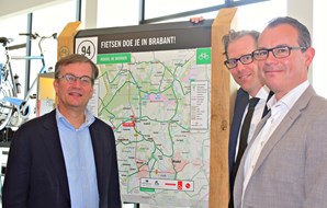 Vernieuwd fietsroutenetwerk Brabant