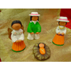 Mexicaanse kerstfamilie in de Wereldwinkel